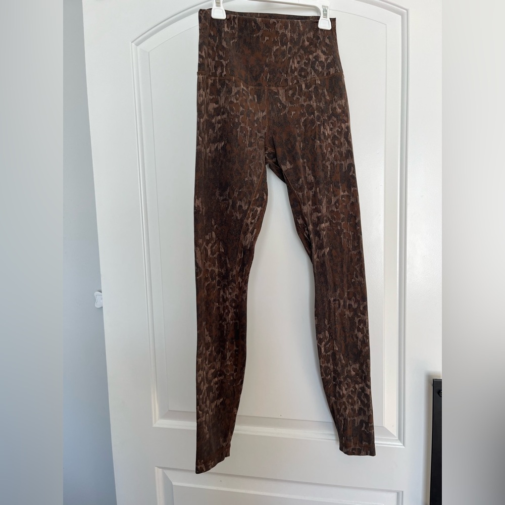 Lululemon Align High-Rise Pant 28” Lined Truleopard MAX Brown Multi size 6 - Picture 11 of 11